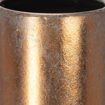 daiktų Elegantiška grindų vaza, vintažinio stiliaus, rytietiško stiliaus, vario spalvos metalinis dekoratyvinis ąsotis, Ø27cm, aukštis 58cm