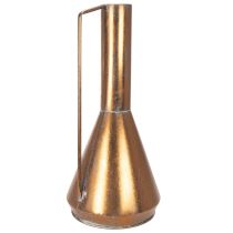 daiktų Elegantiška grindų vaza, vintažinio stiliaus, rytietiško stiliaus, vario spalvos metalinis dekoratyvinis ąsotis, Ø27cm, aukštis 58cm