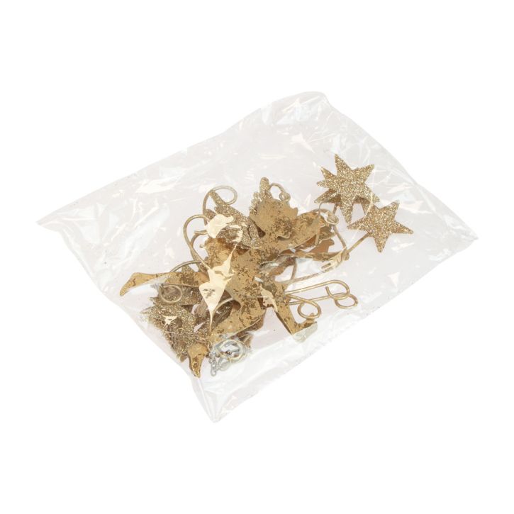 daiktų Angelų pakabukas žvaigždė Kalėdinė dekoracija pakabinimui H28cm 3 vnt