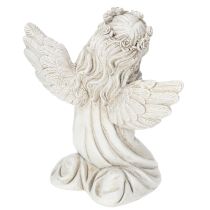 daiktų Angelo figūrėlė, besimeldžianti, antkapinė puošmena, sėdinti, 13 cm, 2 vnt.