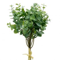 Dirbtinė eukalipto šakelė žalia 37cm 6vnt