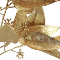 daiktų Eukalipto dirbtiniai lancetai Eucalyptus Branch Gold 95cm