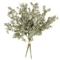 daiktų Dirbtinė eukalipto šakelė, dekoratyvinė šakelė vazoms ir puokštėms, 49 cm, 4 vnt.