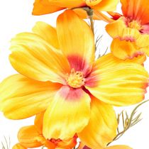 Cosmea Kosmee papuošalų krepšelis dirbtinės gėlės apelsinas 75cm