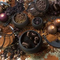 daiktų Spalvotas smėlis 0,1mm - 0,5mm antracitas 2kg