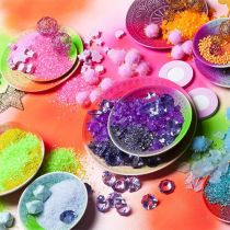 daiktų Spalvotas smėlis 0,5mm geltonas 2kg