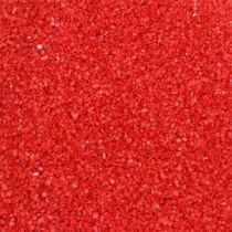 Spalva smėlio 0,5mm raudona 2kg