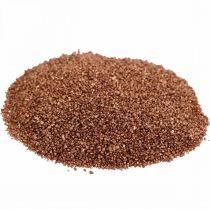 Spalvotas smėlio varis dekoratyvinis smėlio rudas Ø0,5mm 2kg