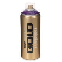 daiktų Montana auksiniai violetiniai purškiami dažai, 400 ml