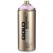 daiktų Spalvoti purškiami dažai rožiniai ličiai purškiami dažai Montana Gold 400ml