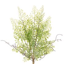 daiktų Dirbtinė žalia ruskuso šakelė gėlių dekoravimui, 41 cm