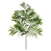 daiktų Dirbtinės palmės lapeliai Dirbtiniai žalieji augalai 56cm 3vnt