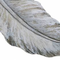 daiktų Kapo puošybos plunksna 18cm x 6,5cm 4 vnt