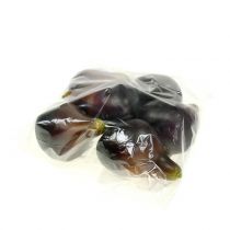 daiktų VIANA dekoratyvinis figų rinkinys, 8 cm, 6 dalys - dirbtiniai vaisiai stalo dekoravimui ir vakarėliui