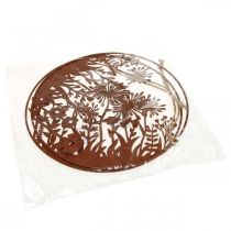 daiktų Pavasarinė lango dekoracija, kabanti dekoracija, metalinis gėlės žiedas Ø30cm, 2 vnt. rinkinys