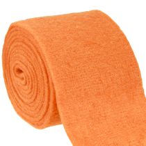 daiktų Veltinio juostelė 15cm x 5m oranžinė