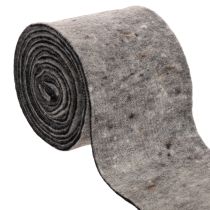 daiktų Dviejų spalvų veltinio vazono vyris, pilkas/juodas, 15 cm x 5 m