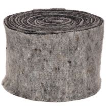 daiktų Dviejų spalvų veltinio vazono vyris, pilkas/juodas, 15 cm x 5 m