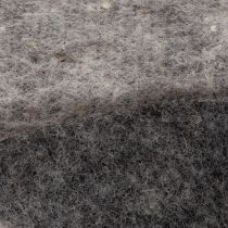 daiktų Dviejų spalvų veltinio vazono vyris, pilkas/juodas, 15 cm x 5 m