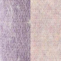 daiktų Veltinio juostelė Franzi vilna veltinio vilnos juostelė violetinė 2 spalvų 15cm 4m