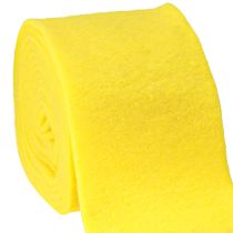 daiktų Veltinio juostelė geltona 15cm 5m