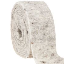 daiktų Veltinio juostelė pilka 7,5cm 5m