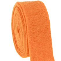 daiktų Veltinio juostelė oranžinė 7,5cm 5m