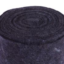 daiktų Veltinio juostelė violetinė, puodo juostelė, vilnonis veltinis, veltinio rulonas 15cm 5m