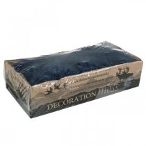 daiktų Deco samanų mėlynos sausos samanos rankdarbiams spalvotos 500g