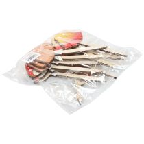 daiktų Dekoratyviniai mediniai musmirių kamščiai gėlių kamšteliams, mediniai, 18 cm, 12 vnt.