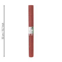 daiktų Floristinis krepinis popierius Bordeaux 50x250cm