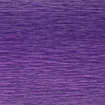 daiktų Floristinis krepinis popierius tamsiai violetinis 50x250cm
