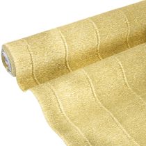 daiktų Floristinis Krepinis popierius Gold 50x250cm
