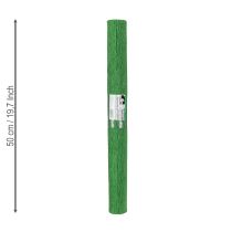 daiktų Gėlių krepinis popierius žalias 50x250 cm