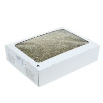 daiktų Flower Hair Tinsel Gold-Sidabras 200g