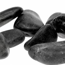 daiktų Upės akmenukai juodi 20mm - 40mm 5kg