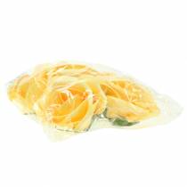 daiktų Foam Rose Yellow Ø15cm 4 vnt