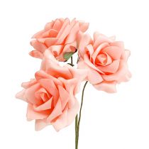 daiktų Foam Rose Ø 10cm Lašiša 8 vnt