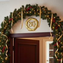 daiktų Jubiliejinis numeris 80 aukso Ø40cm