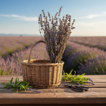daiktų Džiovintos levandos, kvapnūs džiovinti žiedai, 35-40 cm, 100 g