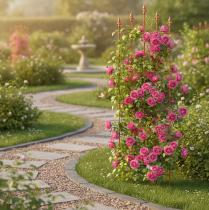 daiktų Grotelės su širdies motyvu, romantiško stiliaus laipiojimo priemonė sodo takams ar terasoms, 101 cm