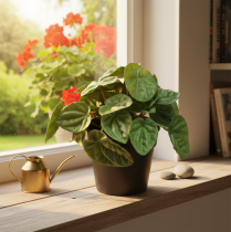 daiktų Peperomia Green Twist - tvirtas, dekoratyvus kambarinis augalas 20 cm vazone
