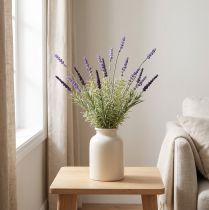 daiktų Levandų dekoravimas Dirbtinių augalų kekė Violetinė 36cm