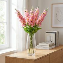 daiktų Snapdragons Silk Flower Dirbtinė Snapdragon Pink Yellow L92cm