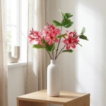 daiktų Dirbtinė orchidėjos šakelė Bauhinia Pink dirbtinis augalas 62cm