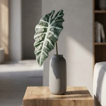 daiktų Dirbtinis strėlės lapas dirbtinis augalas alocasia deco green 74cm