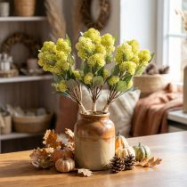 daiktų Riebalai vištiena Green Sedum Stonecrop Dirbtinės gėlės 41cm 3vnt