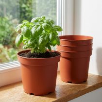 daiktų Augalinis vazonas plastikinis vidinis vazonas Ø15cm 10vnt