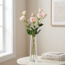 daiktų Lysianthus dirbtinė rožinė 87,5 cm