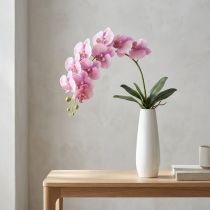 daiktų Orchidėja Phalaenopsis dirbtinė 8 žiedai rožiniai 104cm